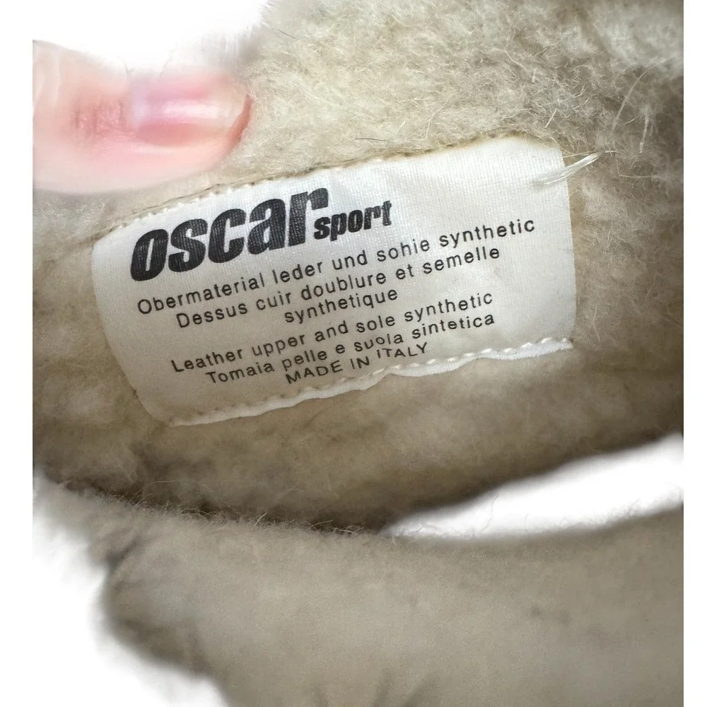 Oscar Apres Ski Fur Lined Winter Holiday Chic Tall Snow Cozy Boots Black 36 or 6